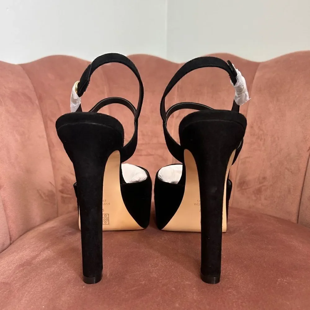 Stuart Weitzman suede heels